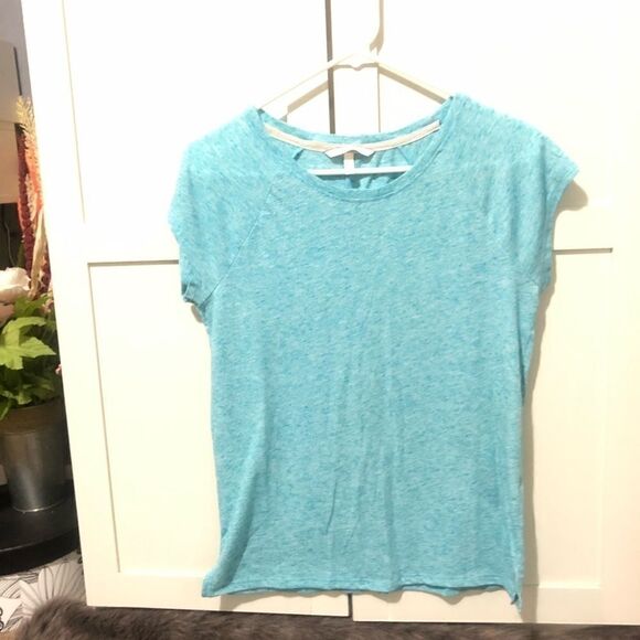 Women’s Victoria’s Secret size small blue short sleeve tee 0143 - Picture 1 of 4